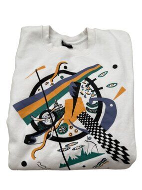 The Met White Graphic Wassily Kandinsky's abstract artwork 'Kleine Welten IV'